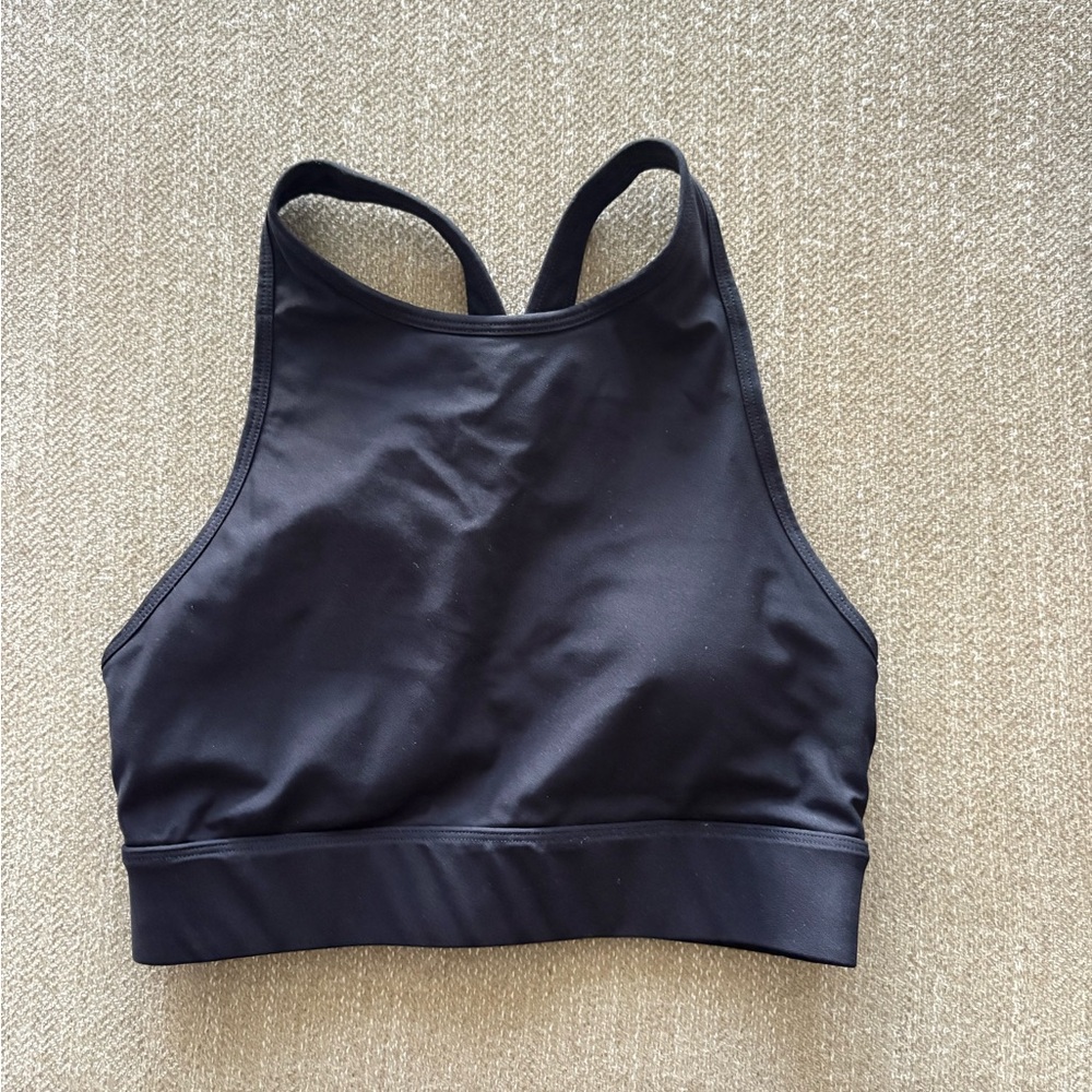 Fabletics Midnight Black Sports Bra